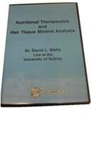 Nutritional Therapeutics and Hair Tissue Mineral Analysis